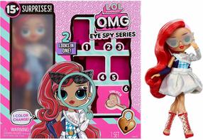 Кукла с аксессуарами L.O.L. Surprise! Eye Spy Jessica 542674, 25 см, синий цв.