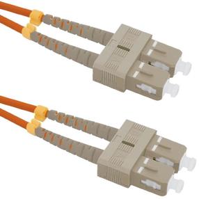 Kaabel Qoltec Optic Cable Multimode SC/UPC, SC/UPC, 3 m, oranž v.