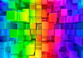 Fototapeet Artgeist Colour Jigsaw LNEW011562, 140 cm x 140 cm