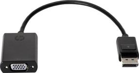 Adapteris HP DisplayPort to VGA F7W97AA VGA female, Display port male, 1.2 m, juoda sp.