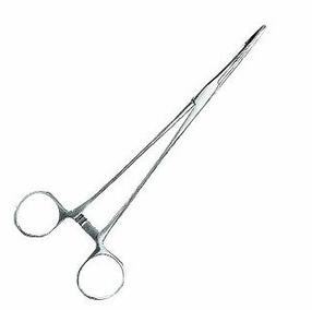 Näpitsad Jaxon Curved Foreceps 1330023, 20 cm, hõbe v.