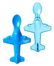 Šaukštelis Tommee Tippee Aeroplane, 4 mėn.