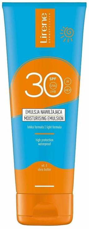 Средство для ухода за загаром для тела Lirene Sun Protection Moisturising SPF30, 120 мл