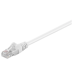 Кабель Goobay CAT 68614 RJ-45, RJ-45, 0.25 м, белый цв.