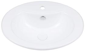 Vonios praustuvas Uptrend Yana XL TR902, keramika, 56 cm x 46 cm x 20 cm, balta sp.