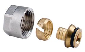 Kompresijas savienojums Ferro 67841612Y, 3/4", misiņš