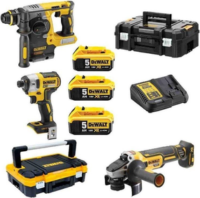 Akumuliatorinių įrankių rinkinys Dewalt DCK305P3T-QW, 18 V