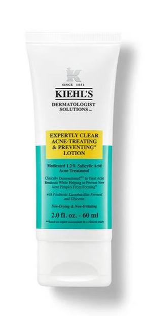 Veido losjonas Kiehl's Expertly Clear Acne-Treating & Preventing, 60 ml