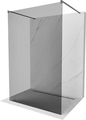 Dušo sienelė Mexen Kioto Walk-in, 110 cm x 200 cm, brushed gun gray sp./grūdintas