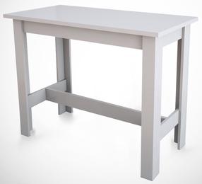Baro stalas Kalune Design Barra, balta sp., 120 cm x 60 cm x 93 cm