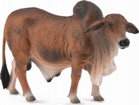 Žaislinė figūrėlė Collecta Red Brahman Bull 88599, 14 cm, ruda sp.