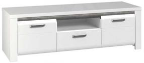 TV galds Forte Bruges, balta krās., 52.7 cm x 161.1 cm x 43.9 cm