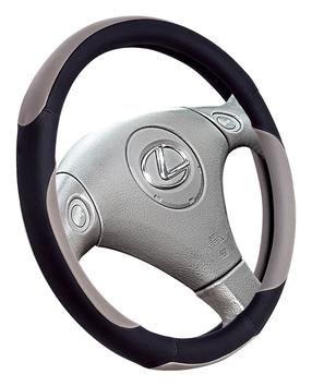 Stūres pārvalki Autoserio, melna krās./pelēka krās.