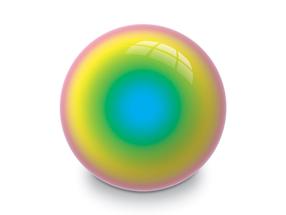 Детский мяч детский Mondo Rainbow 26045, 22 см