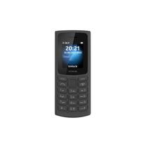 Mygtukinis telefonas Nokia 105 4G DS, 48 MB, juoda sp.