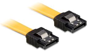 Juhe Delock SATA 7-pin male, SATA 7-pin male, 0.5 m, kollane v.