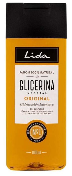 Kehapesugeel Lida 100% Natural Glycerin, 600 ml