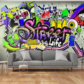Fototapeet Artgeist Colourful Cooperation MFT716, 105 cm x 150 cm