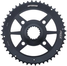 Ketiratas FSA AGX Gossamer Pro DM 48T, alumiinium, must v.