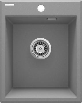Кухонная мойка Deante Eridan ZQE S104, гранит, 40 см x 50 см x 20 см, серый цв.