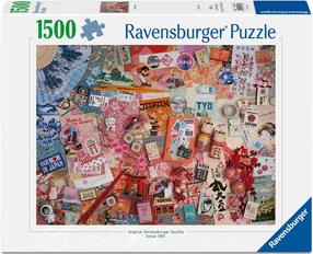 Puzle Ravensburger Journey to Tokyo, 80 cm x 60 cm, 1500 gab.