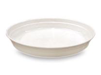 Lėkštelė vazonui Uniplastex 5-80, balta sp., 20 cm