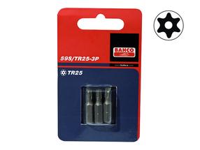 Набор наконечников Bahco 59S, TR27, 25 мм, 1/4"