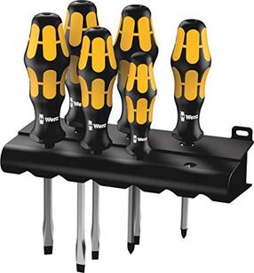 Kruvikeeraja komplekt Wera Kraftform 05018283001, isoleeritud, 15 cm, 6 tk
