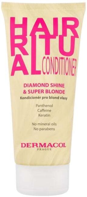 Matu kondicionieris Dermacol Hair Ritual Diamond Shine & Super Blonde, 200 ml