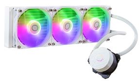 Vandens aušintuvas procesoriui Cooler Master MasterLiquid 360L Core ARGB White, 119 mm x 227 mm