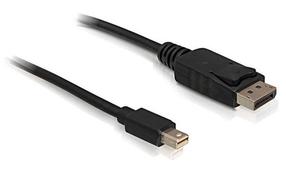 Laidas Delock Displayport to Mini Displayport Displayport 1.2 male, Mini Displayport 1.2 male, 1.8 m, juoda sp.