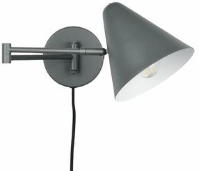 Lampa sienas Trio Cosima 263970142, E14, 1 x 10 W, antracīta krās. / antracīta krās.