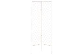 Aizsargbarjera 4Living Trellis, 81 cm x 1 cm, 145 cm, metāls, balta krās.