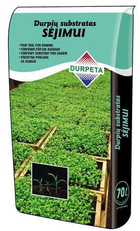 Kūdras substrāts sējai kāposti/dārzeņi Durpeta GP0336, 70 l