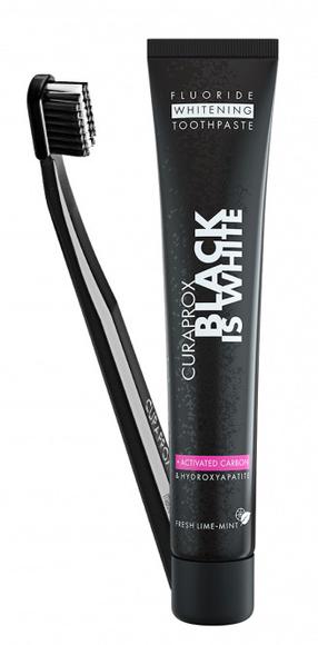 Zobu pastu komplekts Curaprox Black Is White, 90 ml