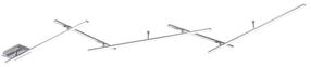 Šviestuvas lubų Trio Indira 674610507, LED, 3000 °K, 1 x 25 W, nikelio sp. / nikelio sp.