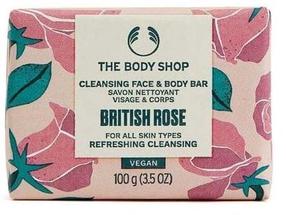 Seep The Body Shop British Rose, roos/bergamott/muskus, 100 g