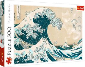 Пазл Trefl Big Cat Wave 37537, 34 см x 48 см, 500 шт., многоцветный