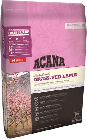 Kuiv koeratoit Acana Grass-Fed Lamb, lambaliha, 17 kg