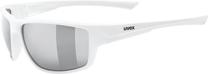 Sporta saulesbrilles Uvex Sportstyle 230, 68 mm, balta krās./sudraba krās.