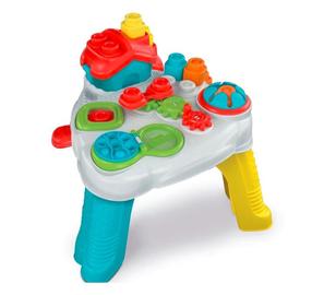 Bērnu spēļu galds Clementoni Soft Clemmy Sensory table, sarkana krās.