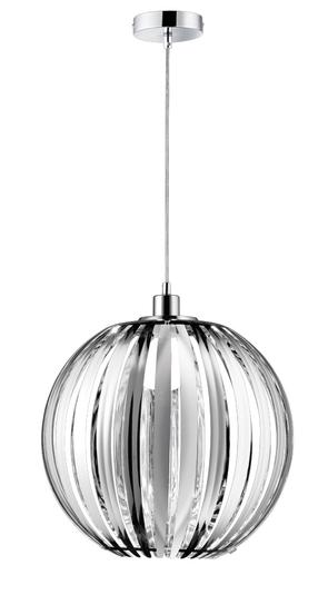 Lampa karināms Trio Zucca 304100106, E27, 1 x 60 W, hroma krās. / hroma krās.