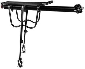 Pagasikandja Trizand Bicycle Rack XL15211, alumiinium, must v.