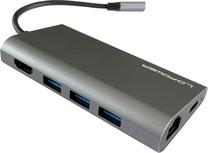 USB centrmezgls LC-Power LC-HUB-MULTI-5, 15 cm