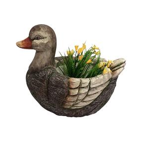 Sodo dekoracija "Antis" Garden Center NFY19052B-39/YSJ19052B-39, 39 cm x 24.5 cm x 31.5 cm, ruda sp./įvairių spalvų