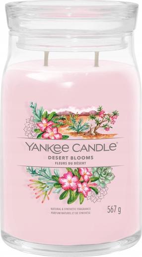Свеча, ароматическая Yankee Candle Desert Blooms, 90 час, 567 г, розовый цв.
