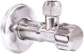 Dekoratyvinis kampninis ventilis Arco Z0912, reguliuojamas, 1/2" x 1/2"