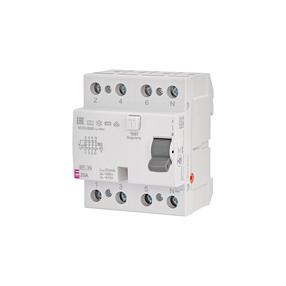 Srovės nuotėkio rėlė ETI EFI-P4 A 10kA, 4P, 25 A, 415 V, 30 mA