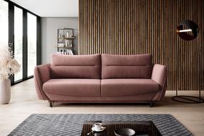 Sofa Silva Lukso 24, rožinė sp., 90 x 236 cm x 90 cm