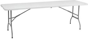 Lauko stalas Mirpol Vivid, pilka sp., 244 cm x 75 cm x 74 cm